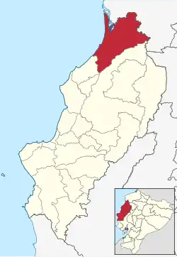 Cantons of Manabí Province
