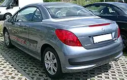 پژو ۲۰۷ سی‌سی (قبل از فیس‌لیفت)