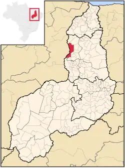 Location of Teresina in the پیاوی