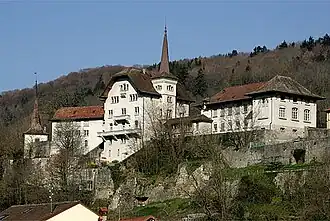Château de Carrouge in Moudon