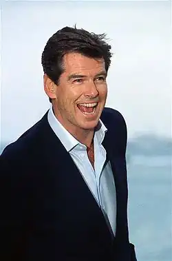 Smiling man with