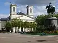 Square Napoléon and Saint-Louis Church