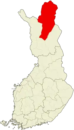 موقعیت لاپلند شمالی
Northern Lapland