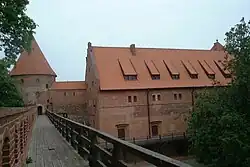 Teutonic castle in Bytów