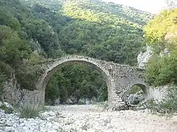 هانیبال's Bridge on the river Melandro