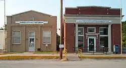 City Hall, Library, and Post Office in Garfield