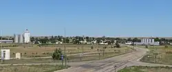 Potter seen from Exit 38 on بزرگراه میان‌ایالتی ۸۰