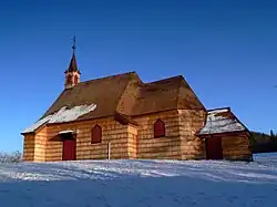 آنتونیوی پادوا Church on the Prašivá mountain