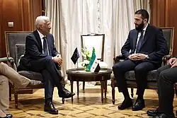 President Ahmed al-Sharaa meets with President of the European Council, António Costa, 3 March 2025