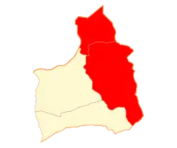 موقعیت پاریناکوتا در نقشه