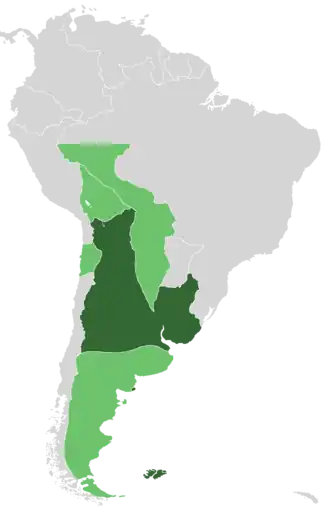 موقعیت Río de la Plata