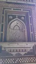 یک اثر دیواری در مسجد