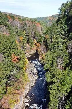 Quechee Gorge, Quechee State Park, fall 2009