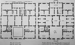 پلان طبقات Queen's House