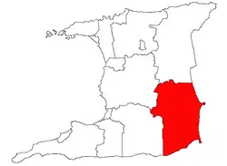 موقعیت استان ریو کلارو-مایارو