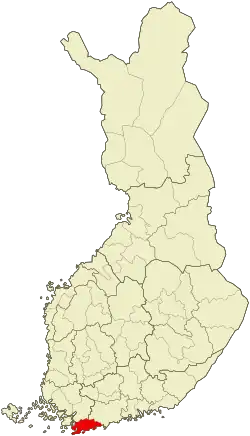 موقعیت ناحیه راسهپوری
Raseborg sub-region