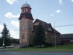 The Randolph Tabernacle, an early کلیسای عیسی مسیح قدیسان آخر زمان meetinghouse