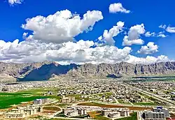 نمایی از رانیه از کوه حاحی‌لوه