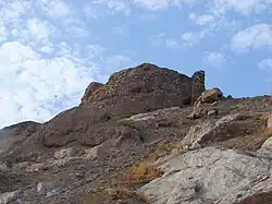 قسمت بالایی دژ رشکان