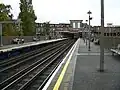 Westbound platform looking east