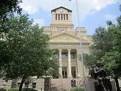 The Navarro County Courthouse in Corsicana