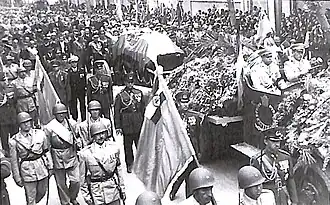 تشییع جنازه در تهران
