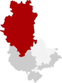 موقعیت بخش ویفران-سور-سون در نقشه