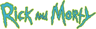 Promotional art for the animated television series Rick and Morty.