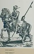 سلطان سلیمان خان سوار بر اسب