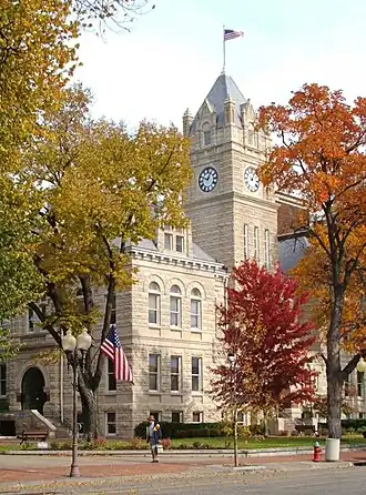 Riley County Courthouse in منهتن، کانزاس