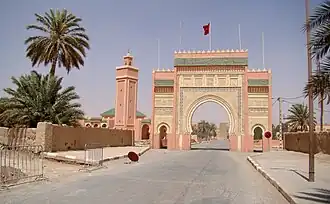 Western city gate of Rissani