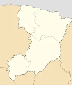 سارنی در Rivne Oblast واقع شده