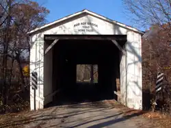 Rob Roy's covered bridge, now out of service