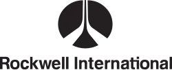 Rockwell International logo سال بس designed the oval in 1968.