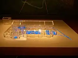 Model of Roman Bath