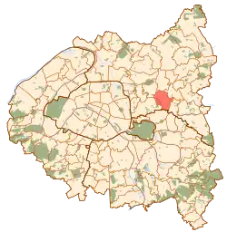 پاریس and inner ring departments