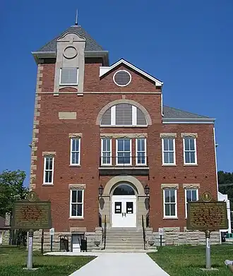 Rowan County courthouse in Morehead