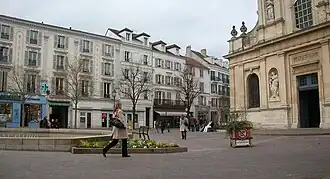 Vue on the Place de l'Église