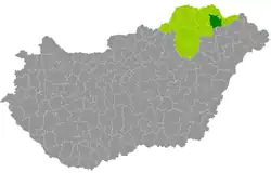 موقعیت ناحیهٔ شاروشپاتاک