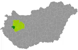 موقعیت ناحیه شومگ در نقشه