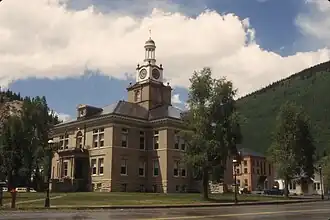 The San Juan County courthouse
