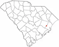 Location of Andrews inSouth Carolina