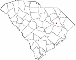 Location of Coward inSouth Carolina