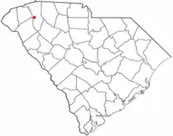 Location of Dunean, South Carolina