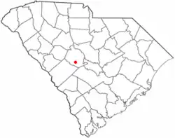 Location in Lexington County, کارولینای جنوبی