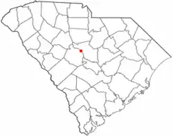 Location of St Andrews, South Carolina