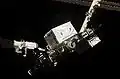 ESP-3 در حال نصب توسط Canadarm2.