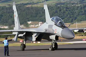 نمایی از کانوپی Su-30 MKI