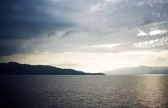 Sado from the sea