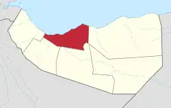 موقعیت ساهیل (سومالی‌لند) در نقشه